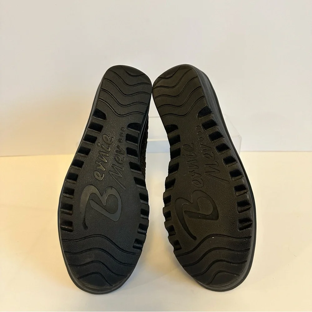 Bernie Mev Dark Brown Slip On Wedges Women’s 9.5‎